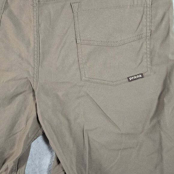 Prana Shorts 34 Shorts Stretch Zion 5 Pocket Standard 9" Inseam - Picture 10 of 13